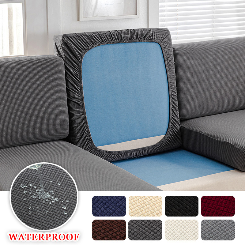Outdoor Furniture With Storage For Cushions - 1pc Wasserdichte Sofa Kissen Abdeckung Jacquard