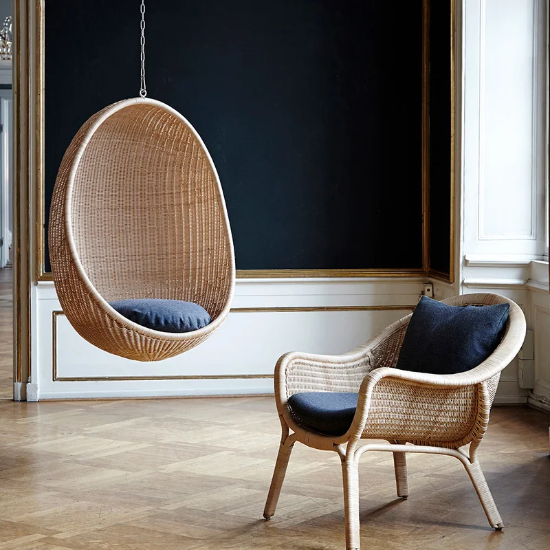 Hanging Egg Chair - Hängesessel für den Außenbereich, Garten, Terrasse,