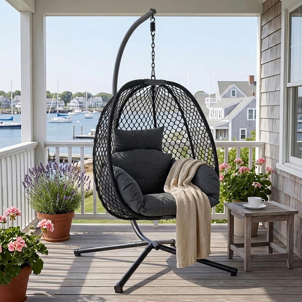 Hanging Egg Chair - Egg Chair für den Außenbereich mit