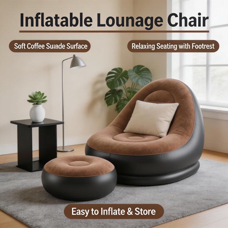 Outdoor Furniture Philippines - Aufblasbare Lazy Couch Sofas, faltbarer Liegestuhl,