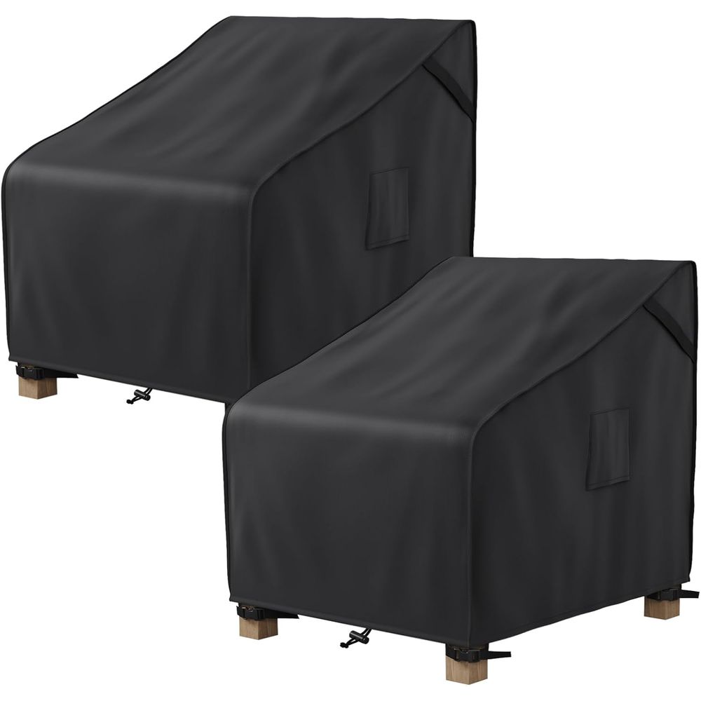 Outdoor Furniture In - Wasserdichte Gartenmöbel-Abdeckungen, Outdoor-Stuhl- oder Schaukelstuhlbezüge, bis