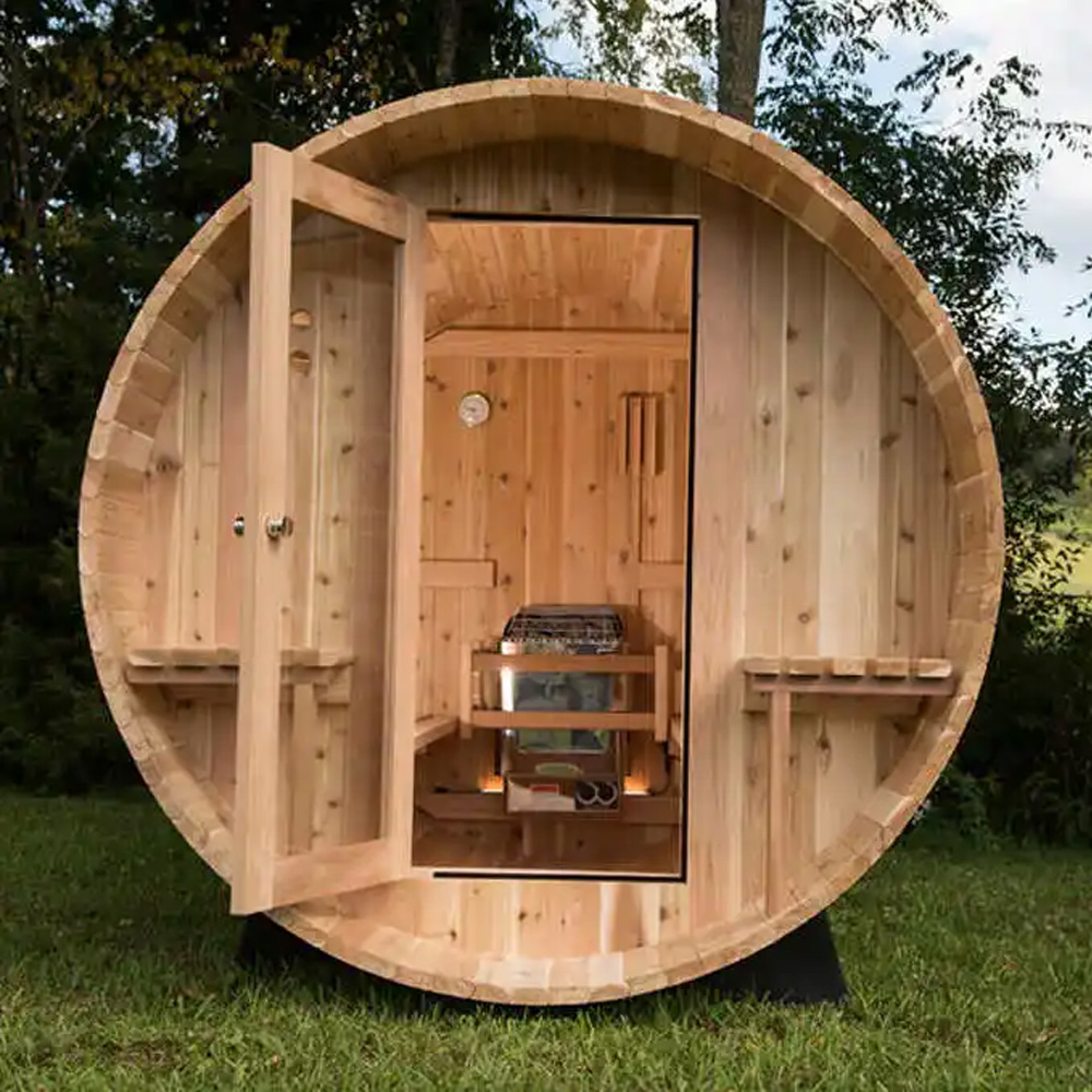 Outdoor Furniture In - Outdoor-Sauna Großhandel: 4-6 Personen Kanadische Hemlock-Sauna,