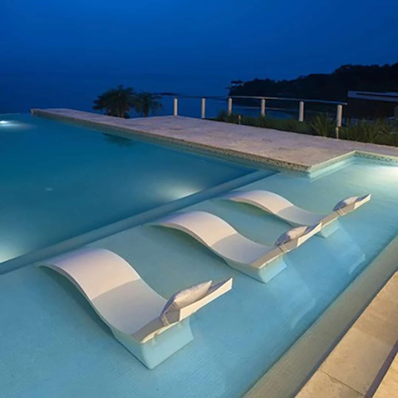 Outdoor Furniture Spain - Sonnenliege aus FRP-Fiberglas, spanisches Design, Pool,