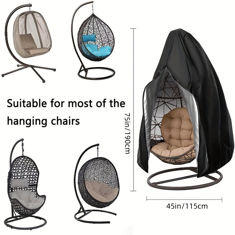 Hanging Egg Chair - Wasserdichte Anti-UV Schwerlast-Hängesessel-Abdeckung für den Garten