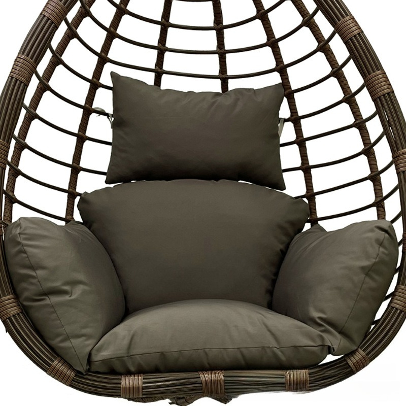 Hanging Egg Chair - Wasserdichtes UV-Beständiges Hängesessel-Kissen, Abnehmbares Waschbares Schaukelstuhl-Sitzkissen