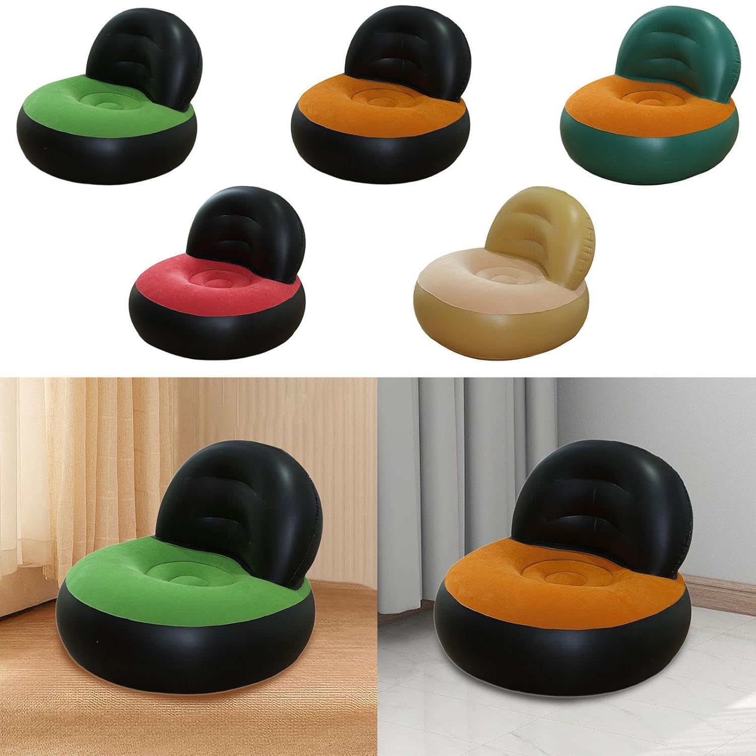 Outdoor Furniture L Shape - Aufblasbares Sofa, PVC, L-förmige Luftcouch für