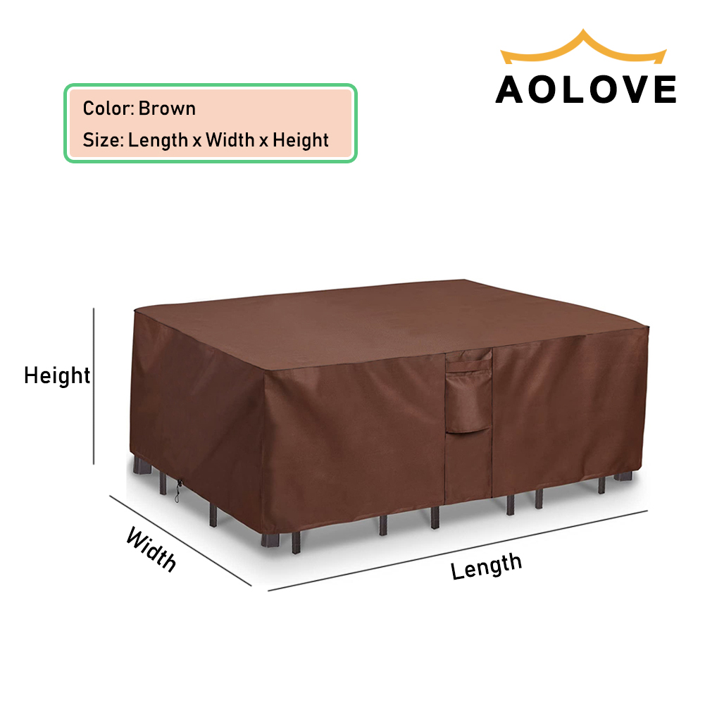 Brauner 420D HEAVY DUTY wasser – Outdoor Furniture Manufacturer Bewertung und Preis