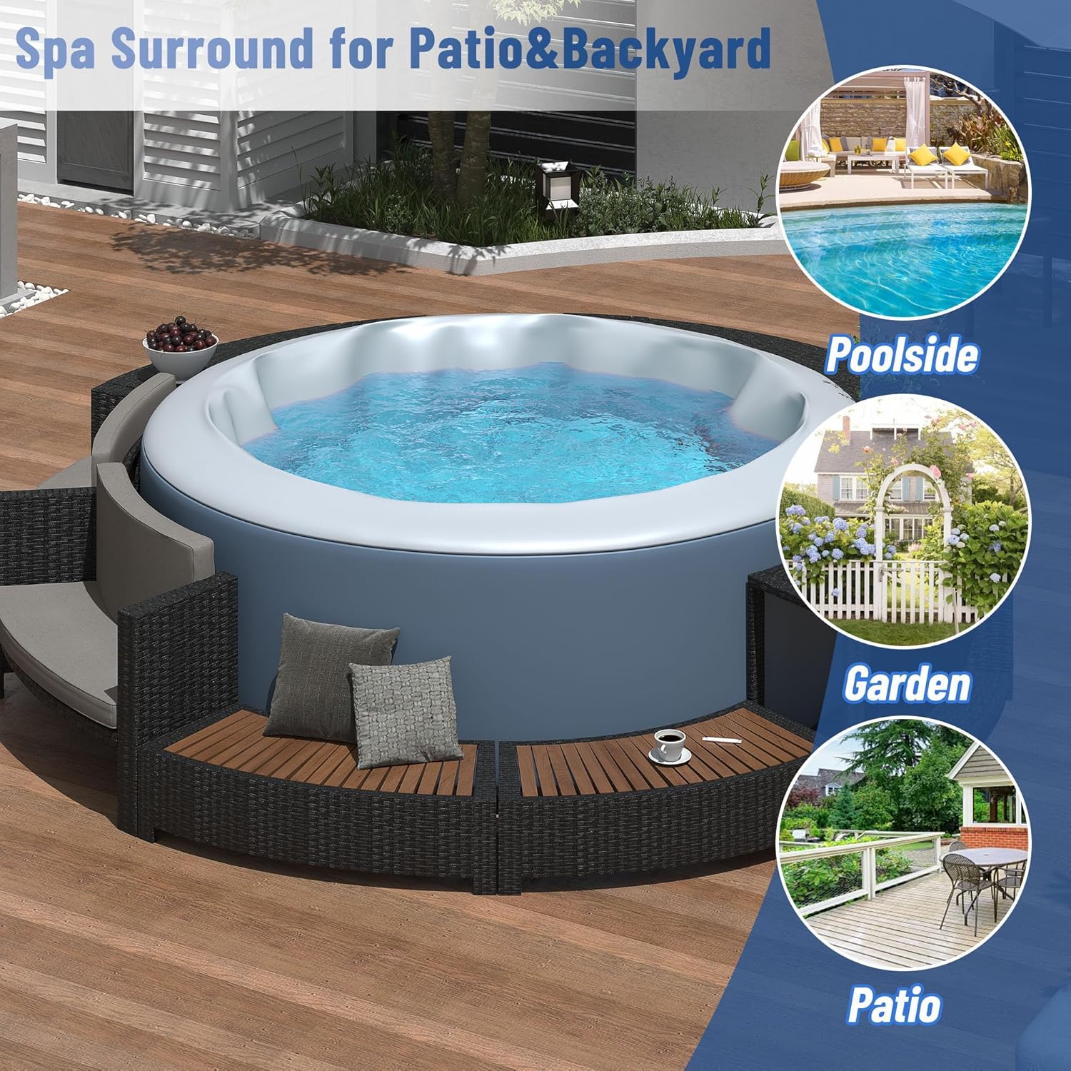 Rattan-Gartenmöbel-Set mit Sta – Outdoor Furniture With Storage For Cushions Bewertung und Preis