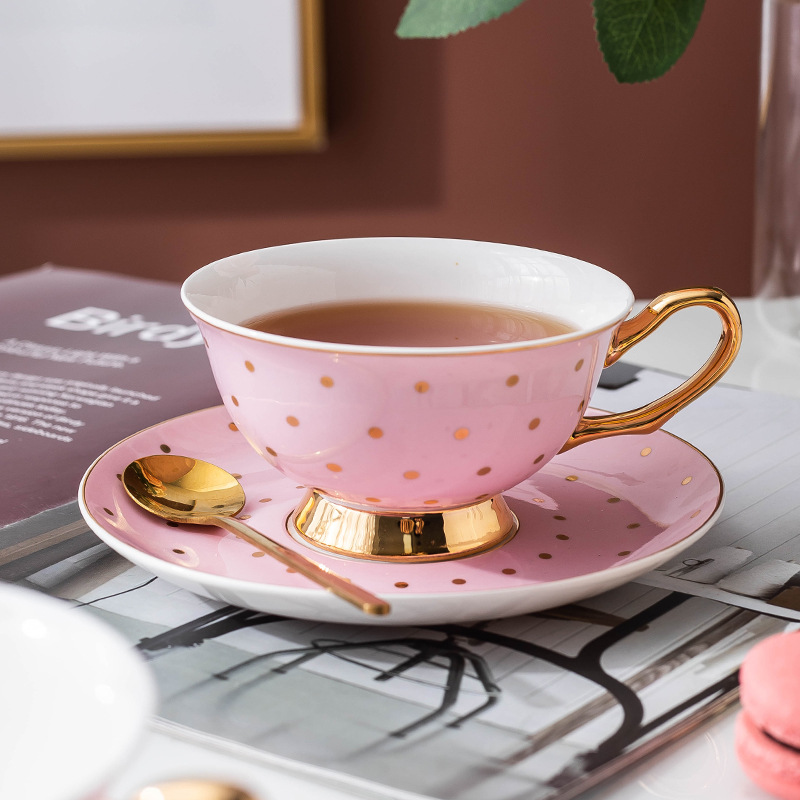 Keramik-Kaffeetassen in Rosa m – Bistro Table Set Bewertung und Preis