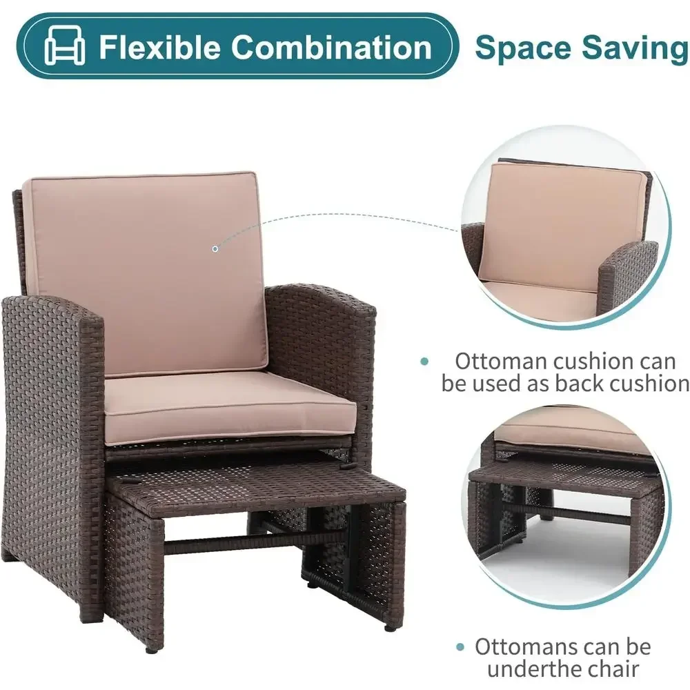 5-teiliges Gartenmöbel-Set mit – Outdoor Furniture With Storage For Cushions Bewertung und Preis
