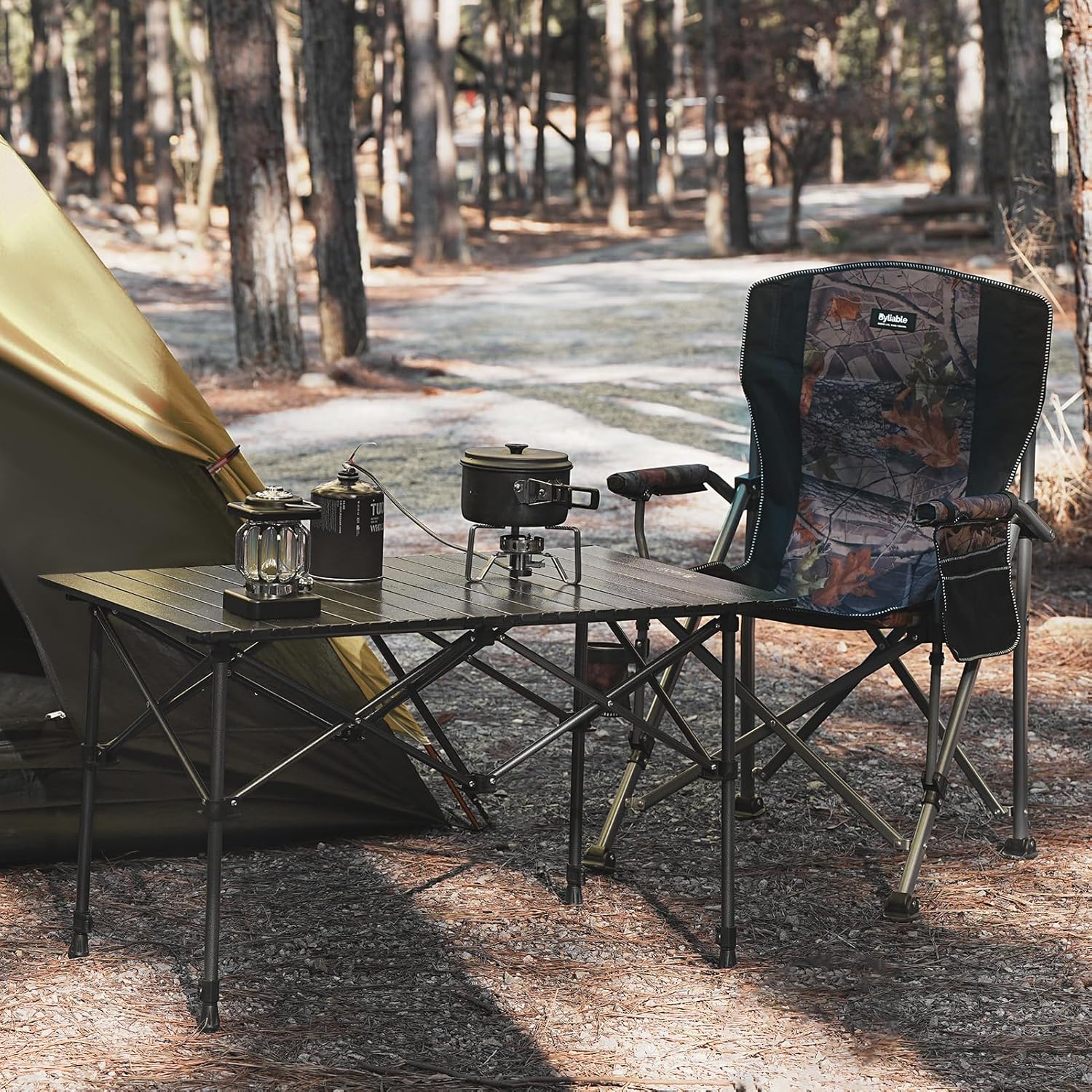 Klappbarer tragbarer Campingti – Outdoor Furniture Europe Bewertung und Preis