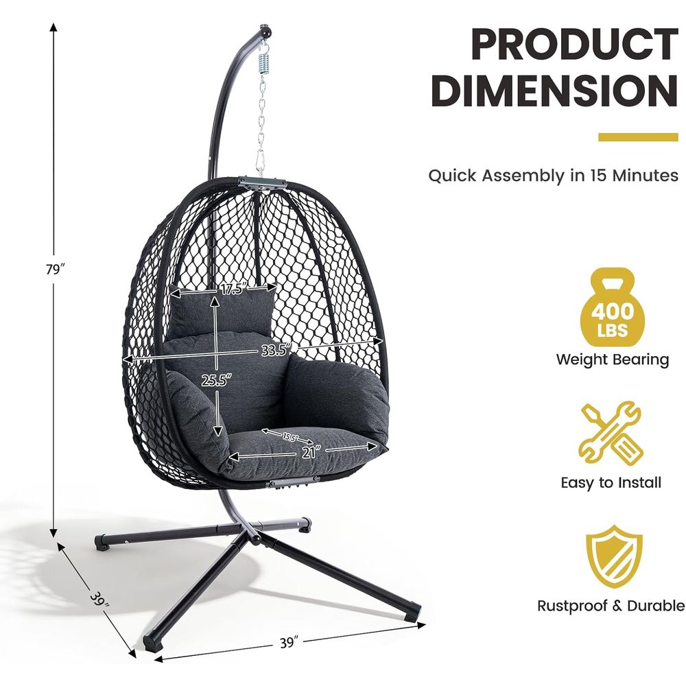 Egg Chair für den Außenbereich – Hanging Egg Chair Bewertung und Preis