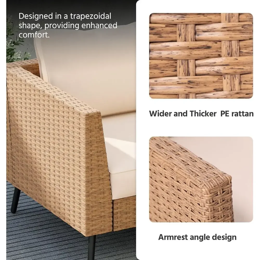 6-teiliges Gartenmöbel-Set, Ra – Outdoor Furniture With Storage For Cushions Bewertung und Preis