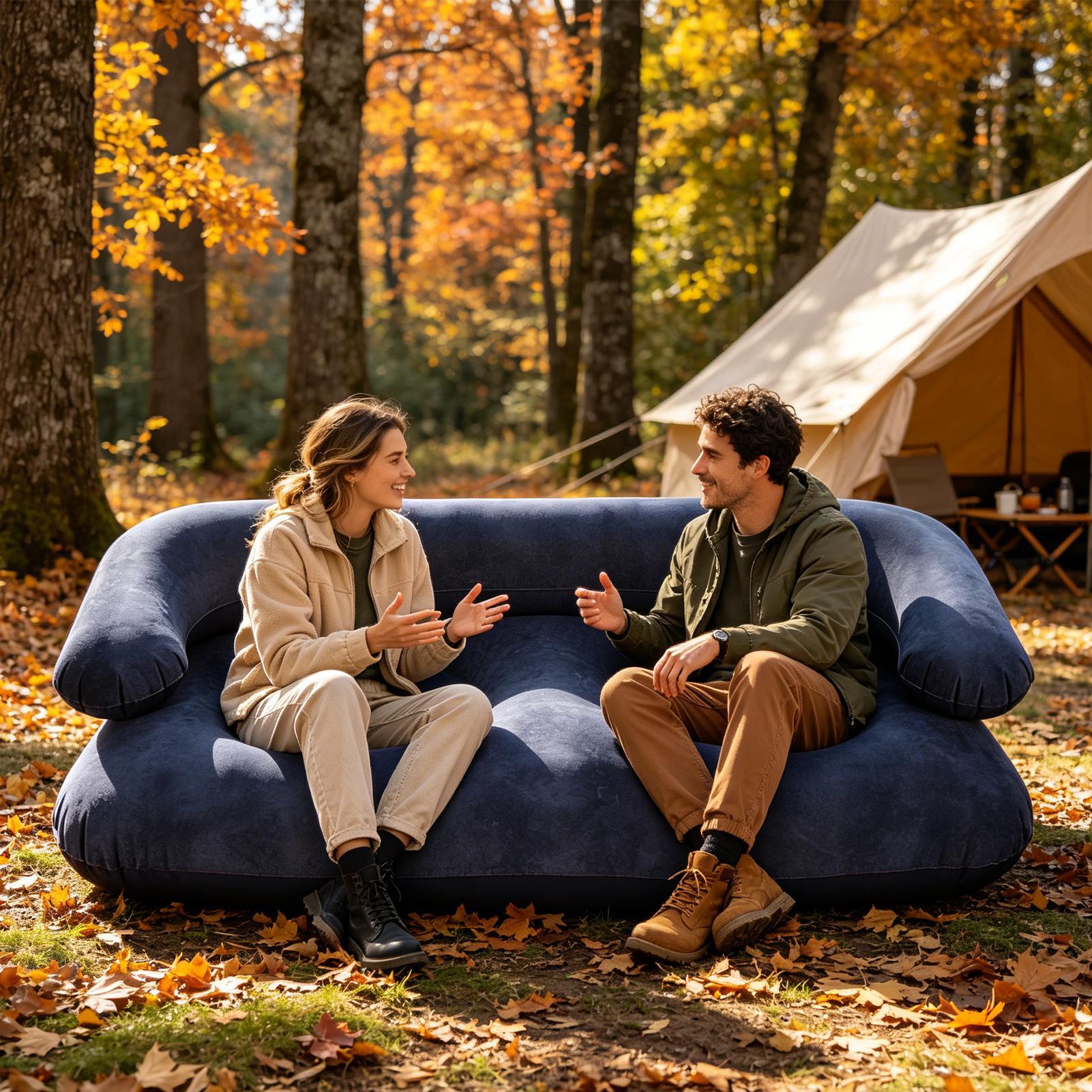 Doppeltes Aufblasbares Luftsof – Outdoor Furniture Lounge Bewertung und Preis