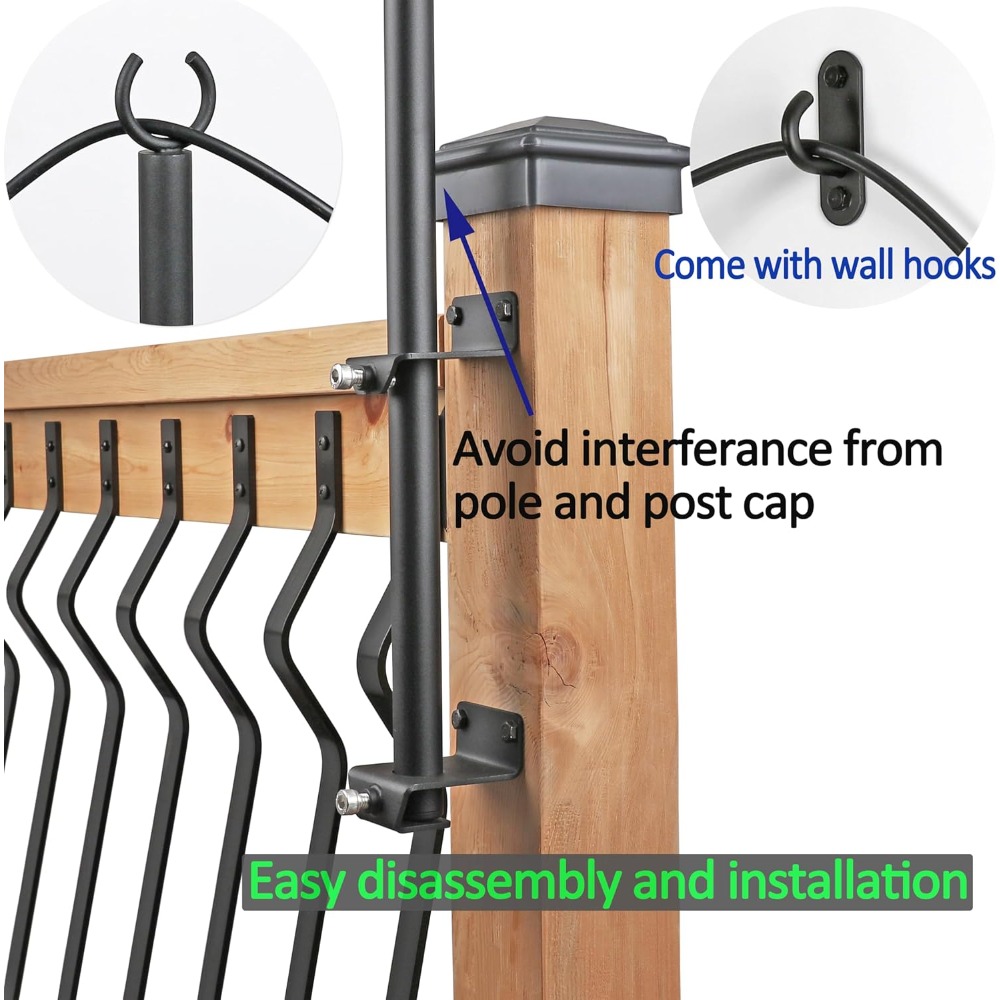 2er-Pack Lichterkettenstangen  – Outdoor Furniture In Bewertung und Preis