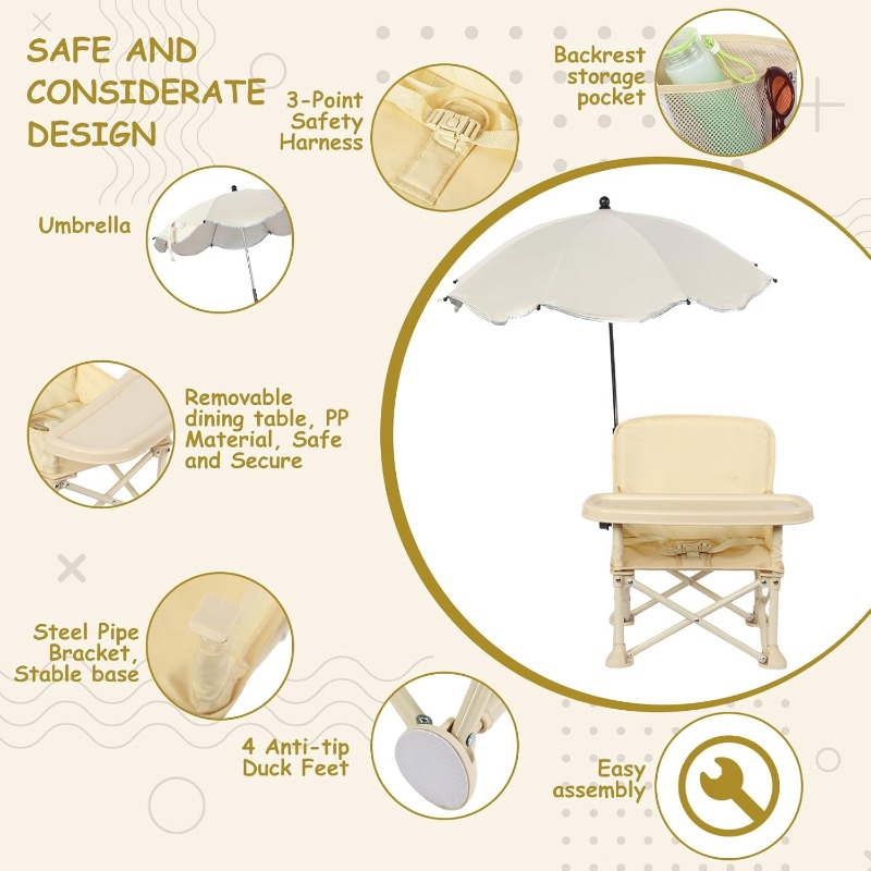 Baby Outdoor-Strandstuhl mit S – Bistro Table Set Bewertung und Preis