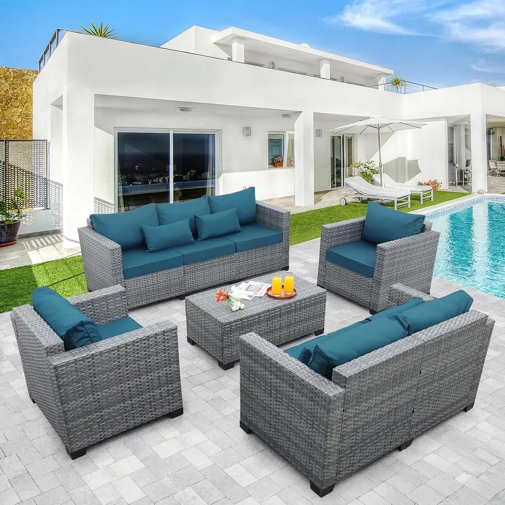 5-teiliges Gartenmöbel-Set aus – Outdoor Furniture With Storage For Cushions Bewertung und Preis