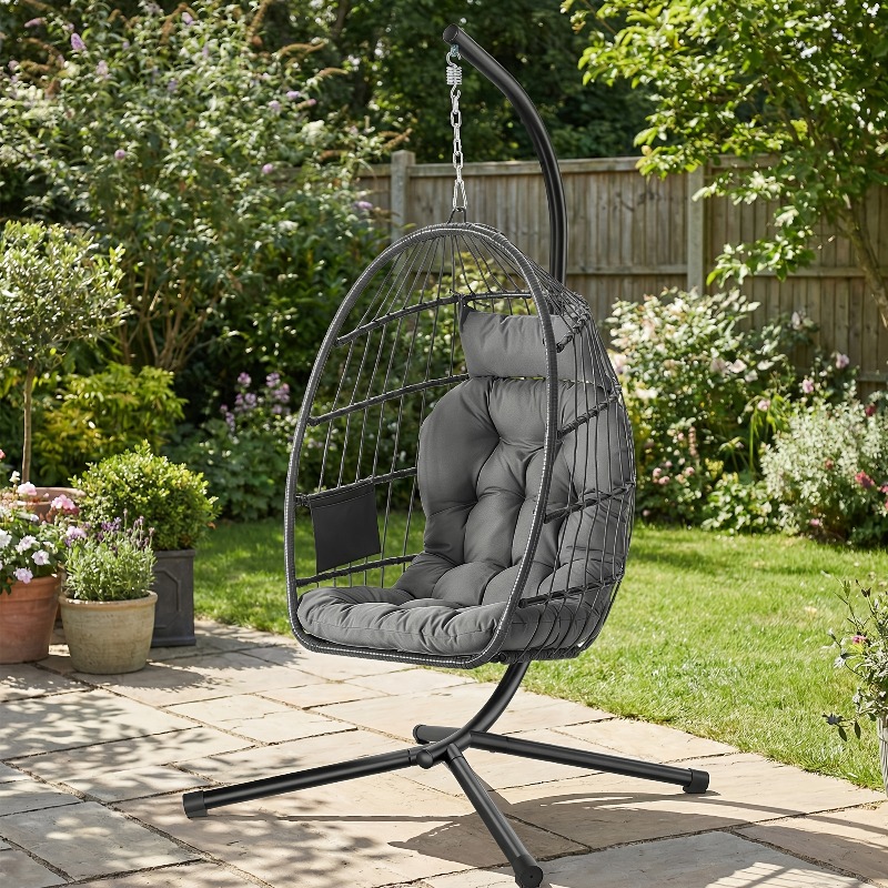 Hängesessel mit Ständer – Falt – Hanging Egg Chair Bewertung und Preis
