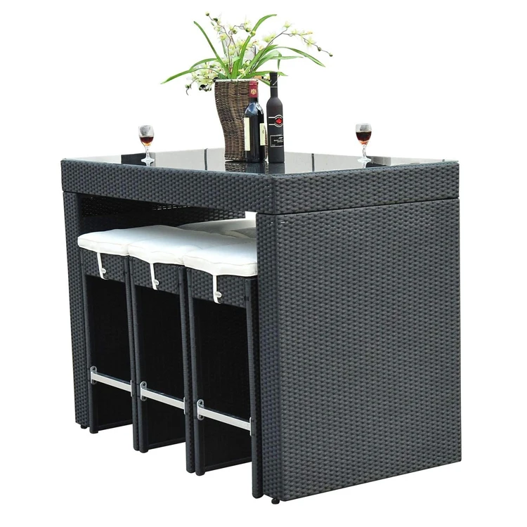 7-teiliges Rattan-Bar-Set, Gar – Outdoor Furniture Europe Bewertung und Preis