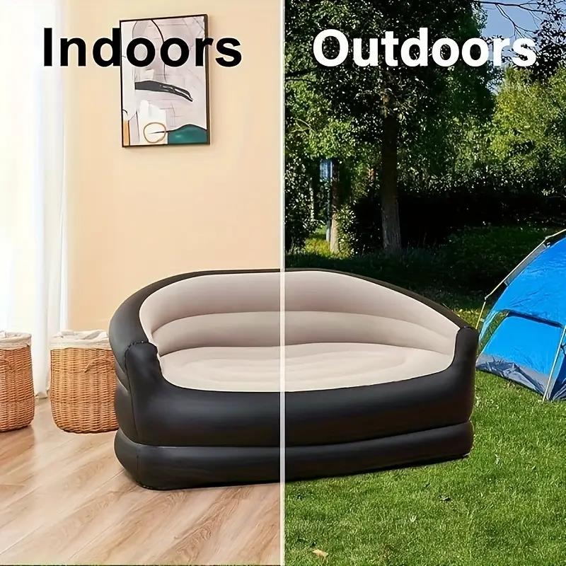 Tragbares aufblasbares Bett fü – Outdoor Furniture Lounge Bewertung und Preis