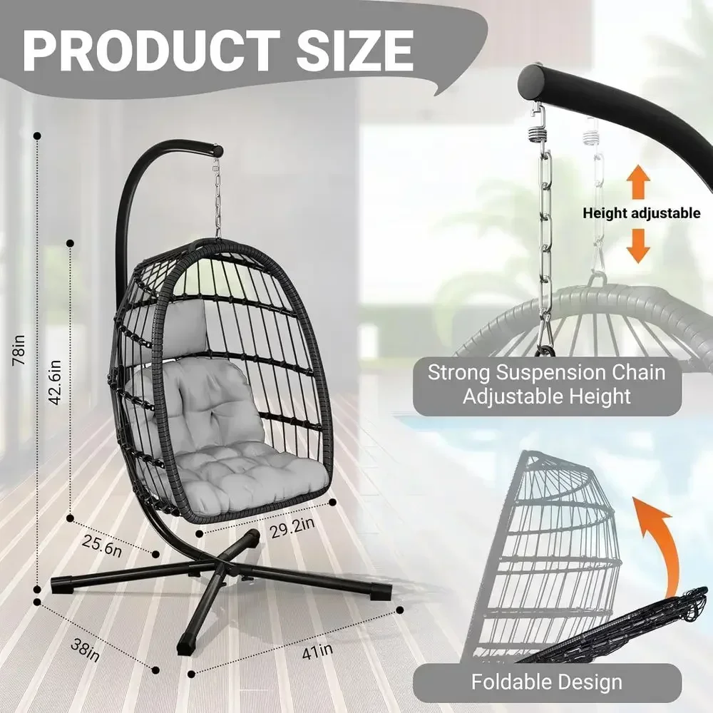 Hängesessel aus Korbgeflecht f – Hanging Egg Chair Bewertung und Preis