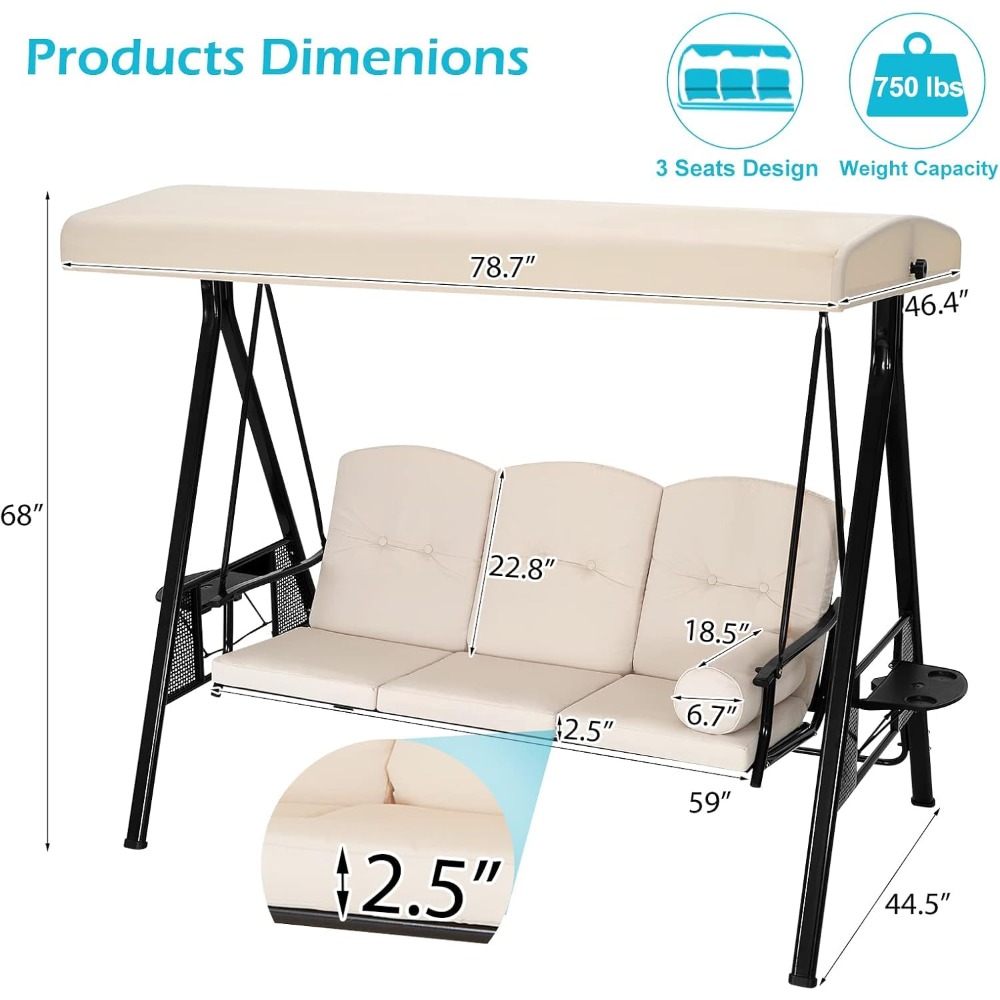 Outdoor-Schaukel für die Veran – Hanging Egg Chair Bewertung und Preis