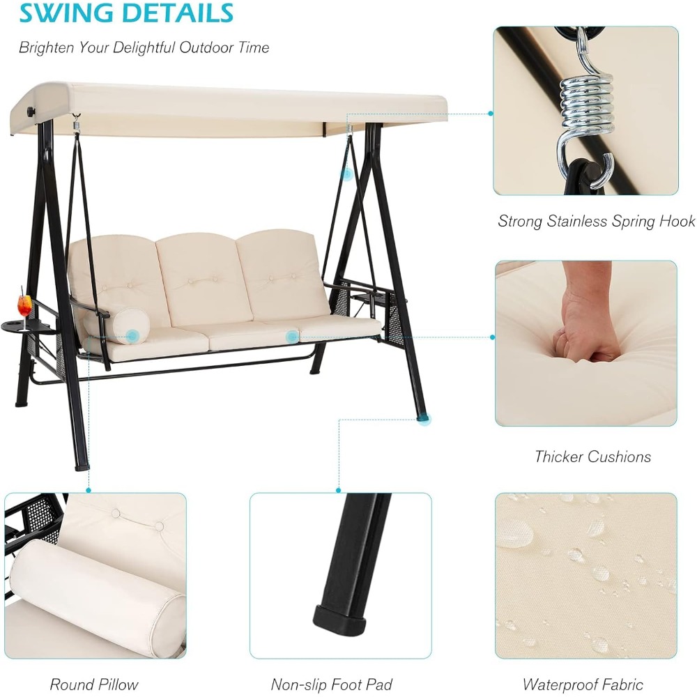 Outdoor-Schaukel für die Veran – Hanging Egg Chair Bewertung und Preis