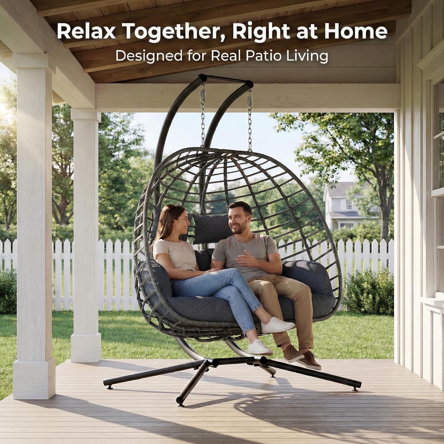 2-Personen-Eierschaukelstuhl m – Hanging Egg Chair Bewertung und Preis