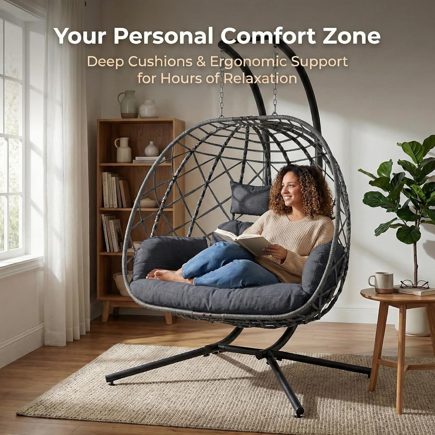 2-Personen-Eierschaukelstuhl m – Hanging Egg Chair Bewertung und Preis