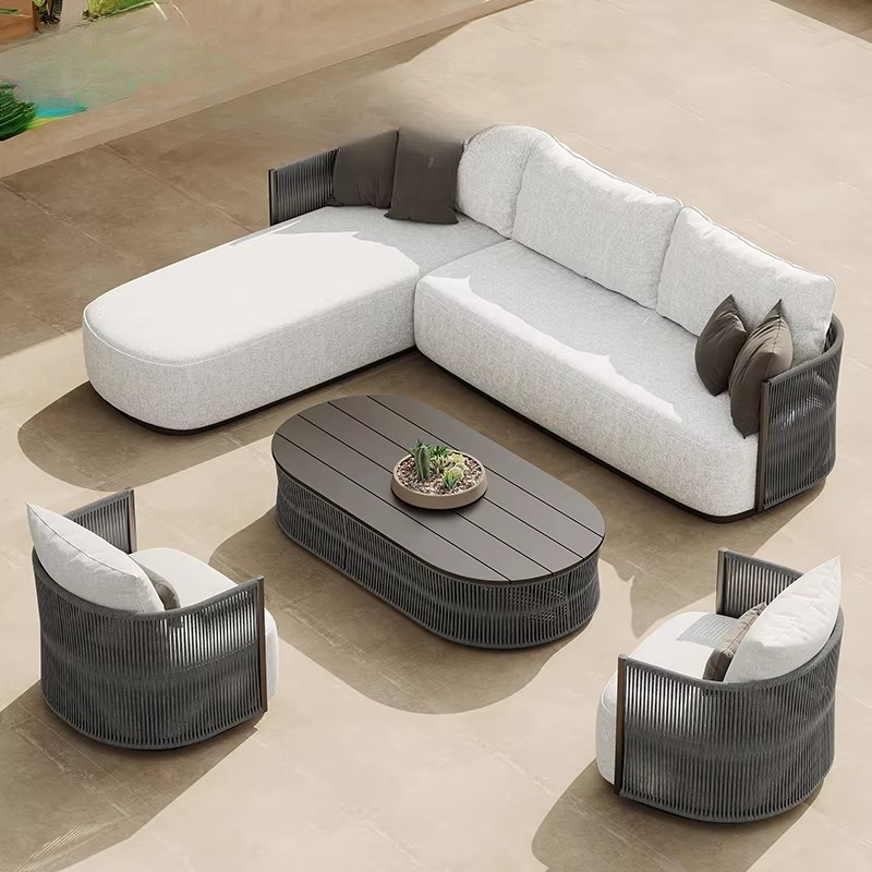 Terrassen-Set, Garten, Pool, S – Outdoor Furniture L Shape Bewertung und Preis