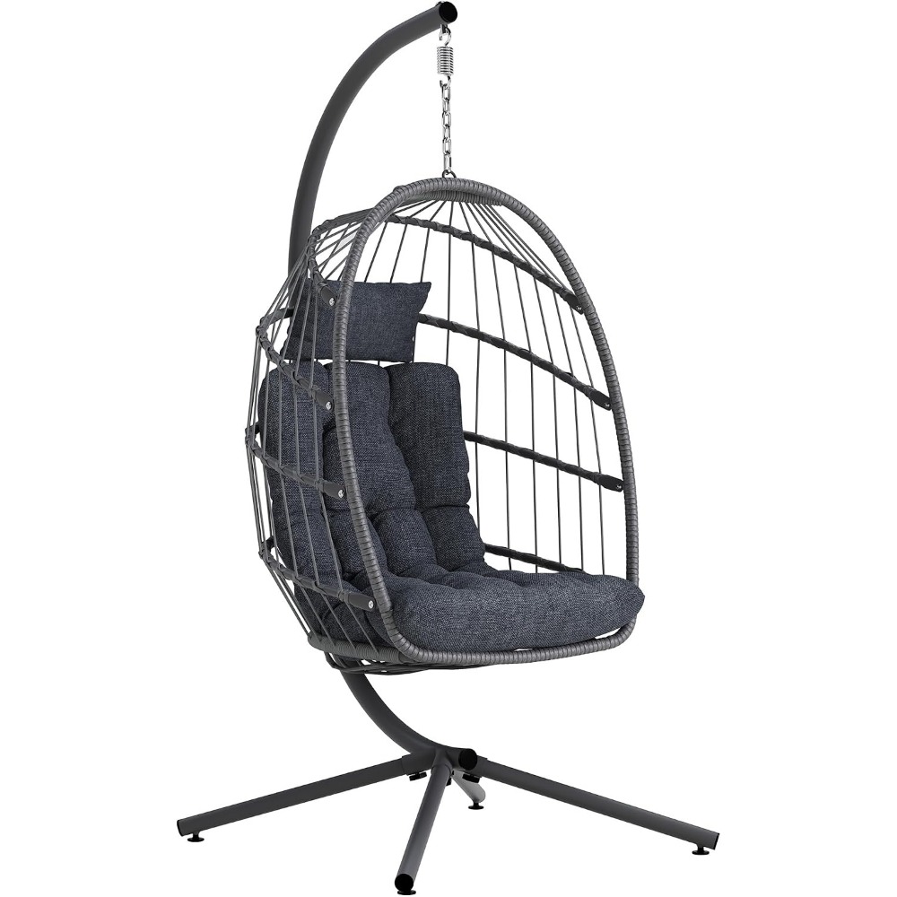 Outdoor-Eierstuhl mit Ständer, – Hanging Egg Chair Bewertung und Preis