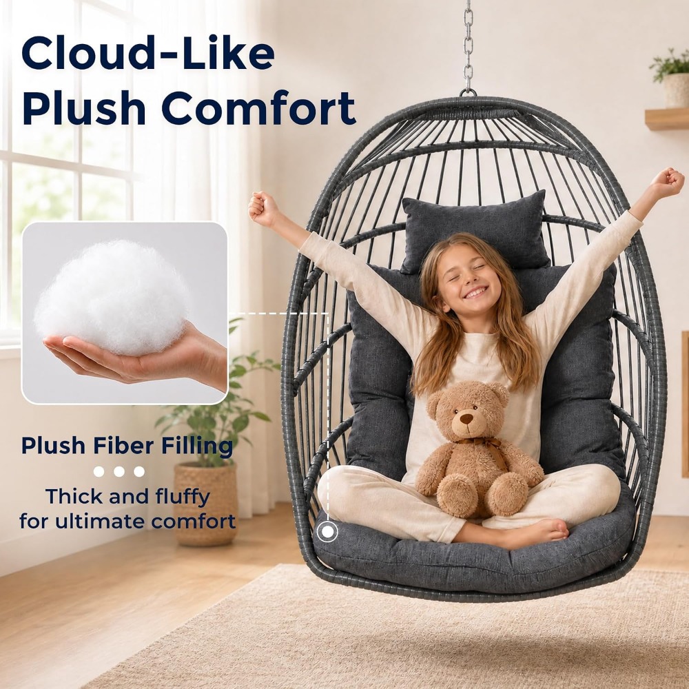 Outdoor-Eierstuhl mit Ständer, – Hanging Egg Chair Bewertung und Preis