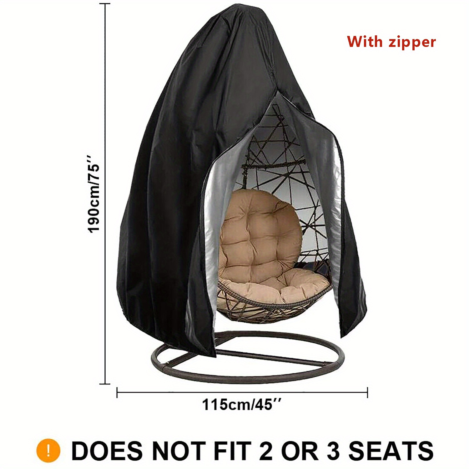 Wasserdichte Anti-UV Schwerlas – Hanging Egg Chair Bewertung und Preis