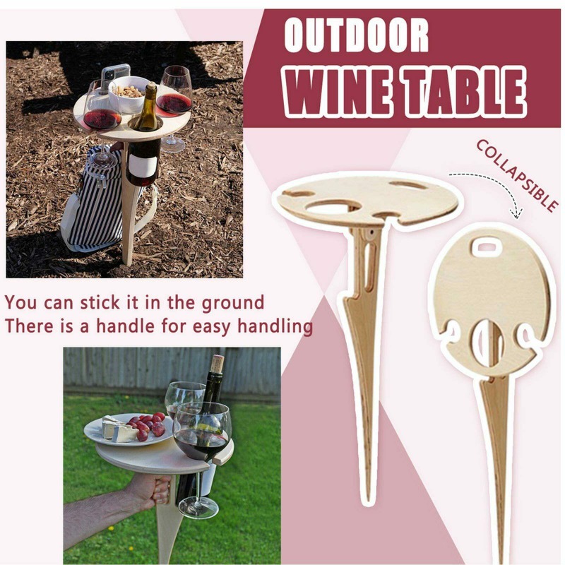 Outdoor-Weintisch Tragbarer Pi – Outdoor Furniture Europe Bewertung und Preis