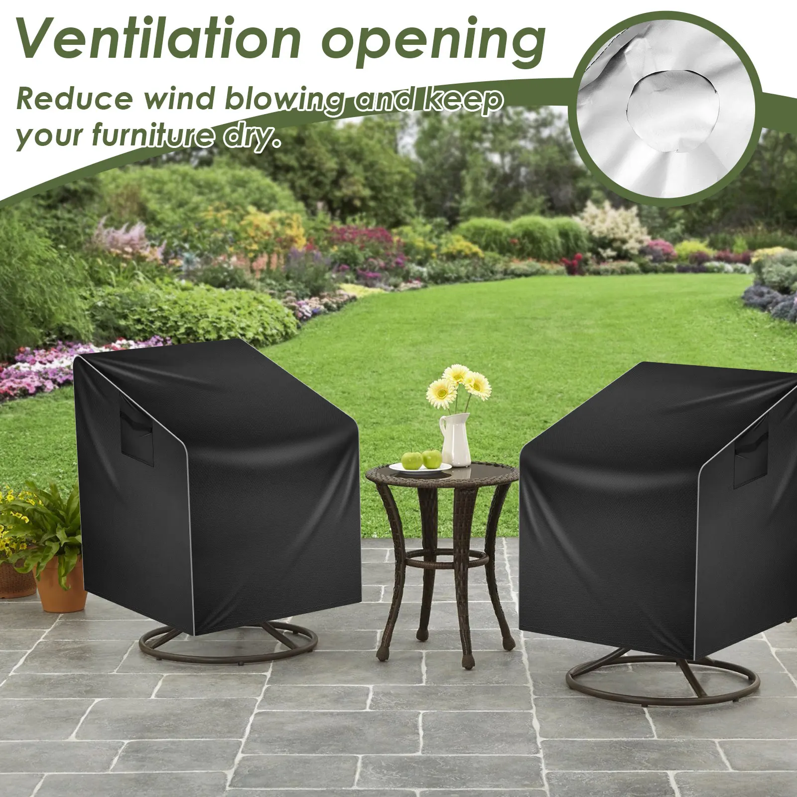 Outdoor-Verdickter Stuhl-Staub – Outdoor Furniture Europe Bewertung und Preis